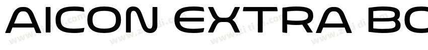 AICON Extra Bold字体转换